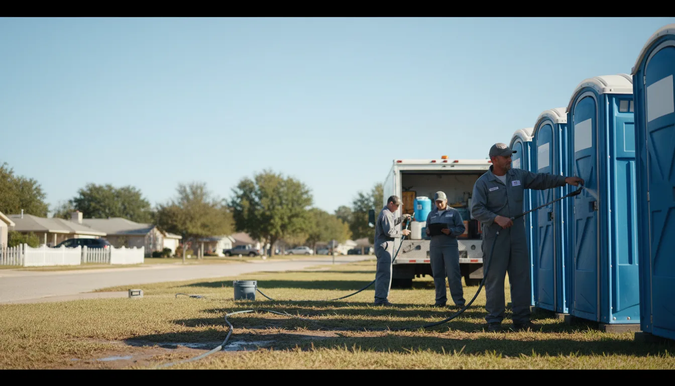 Long-Term Portable Toilet Rental in Minden, NE near me